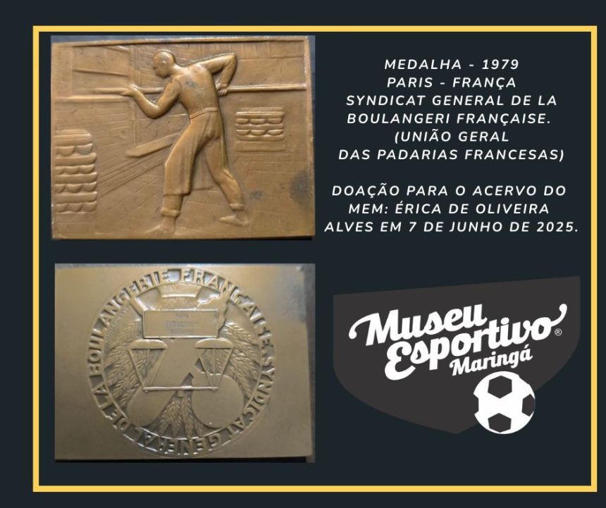 Medalha de 1979 - Paris - França